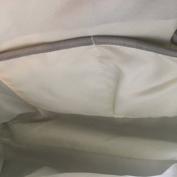 NEW Overnight Shoulder Strap Bag Blue Gray - Picture 6 of 7